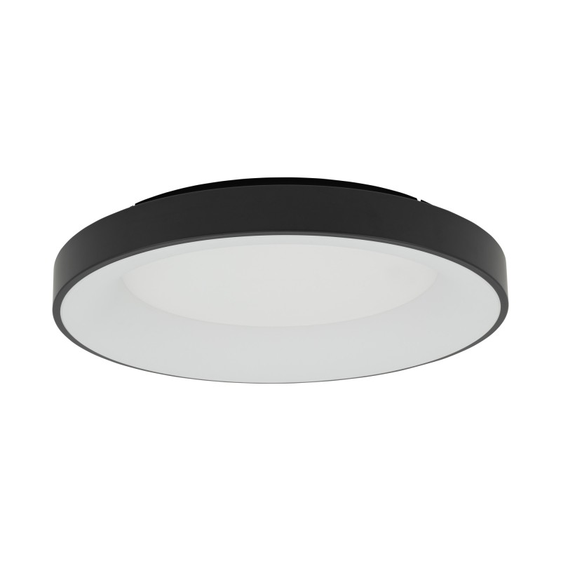 Plafonas NIKKI ROUND LED 60W 3000K IP20 Juoda