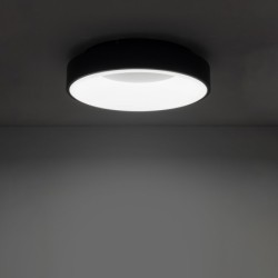 Plafonas NIKKI ROUND LED 32W 4000K IP20 Juoda