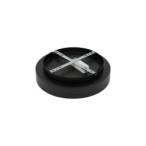Plafonas NIKKI ROUND LED 32W 4000K IP20 Juoda