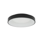 Plafonas NIKKI ROUND LED LED 48W 4000K IP20 Juoda