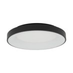 Plafonas NIKKI ROUND LED 60W 4000K IP20 Juoda