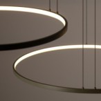 Pakabinamas šviestuvas CIRCOLO LED LED 45W 3000K IP20 Alyvuogių