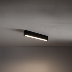Lauko lubinis šviestuvas OUTLINE LED S LED 20W 3000K IP44 Juoda