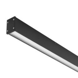 Lauko lubinis šviestuvas OUTLINE LED L LED 50W 3000K IP44 Juoda