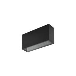 Lauko lubinis šviestuvas PIX LED LED 10W 3000K IP54 Juoda