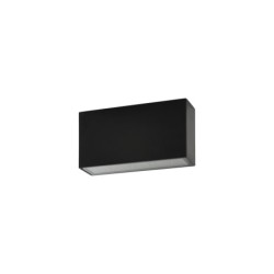 Lauko lubinis šviestuvas PIX LED LED 10W 3000K IP54 Juoda