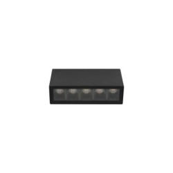 Lauko lubinis šviestuvas PIX LED LED 10W 3000K IP54 Juoda