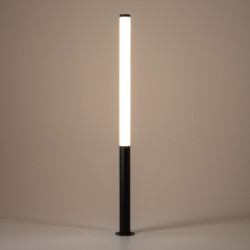 Pastatomas lauko šviestuvas MIA LED L LED 100W 3000K IP54 Juoda