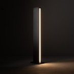 Pastatomas lauko šviestuvas SLIT LED LED 12W 3000K IP54 Juoda