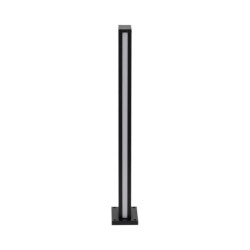 Pastatomas lauko šviestuvas SLIT LED LED 12W 3000K IP54 Juoda