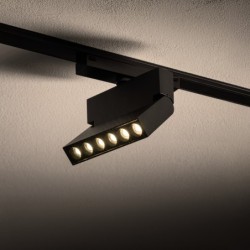 Magnetinis šviestuvas UT-LVM FOCUS OUT LED LED 6W 3000K IP20 Juoda