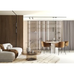 Bėginis šviestuvas UT-LVM ROLLER LED 10W 3000K IP20 Juoda