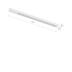 Bėginis šviestuvas UT-LVM FOCUS LED 18W 4000K IP20 Juoda