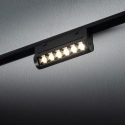 Bėginis šviestuvas UT-LVM FOCUS SWING LED 6W 4000K IP20 Juoda