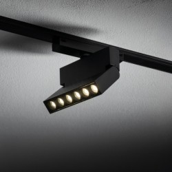 Magnetinės sistemos šviestuvas UT-LVM FOCUS OUT LED 6W 4000K 48V Juodas