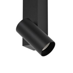Sieninis šviestuvas EASY LED RIGHT LED 11W 3000K IP20 Juoda