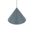 Pakabinamas šviestuvas ZENITH L 1xGU10 IP20 Pilkai mėlyna