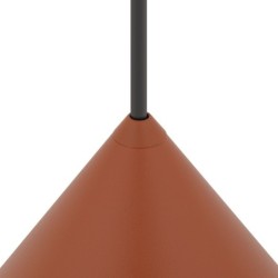 Pakabinamas šviestuvas ZENITH M 1xGU10 IP20 Terakotinė