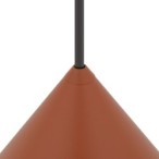 Pakabinamas šviestuvas ZENITH M 1xGU10 IP20 Terakotinė