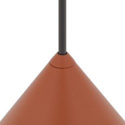 Pakabinamas šviestuvas ZENITH S GU10 IP20 Terakotinė