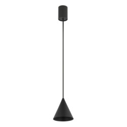 Pakabinamas šviestuvas ZENITH XS 1xGU10 IP20 Juoda