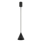 Pakabinamas šviestuvas ZENITH XS 1xGU10 IP20 Juoda