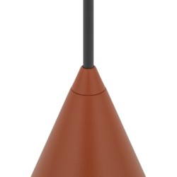 Pakabinamas šviestuvas ZENITH XS 1xGU10 IP20 Terakota