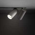 Pakreipiamas šviestuvas FOURTY SURFACE GU10 IP20 Pilka