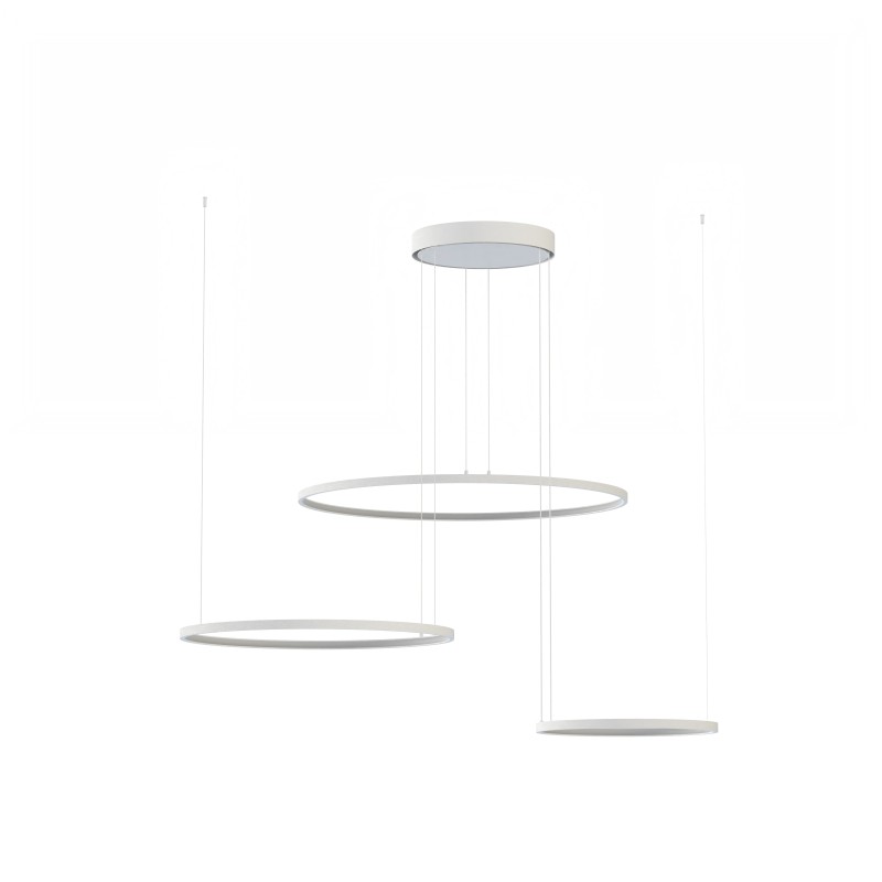 Pakabinamas šviestuvas CIRCO LED 45W 3000K IP20 Balta
