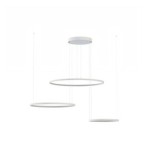 Pakabinamas šviestuvas CIRCO LED 45W 3000K IP20 Balta