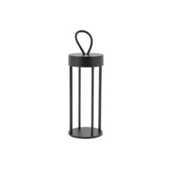 Stalinis lauko šviestuvas NALA LED 4W 2700K IP54 Juoda