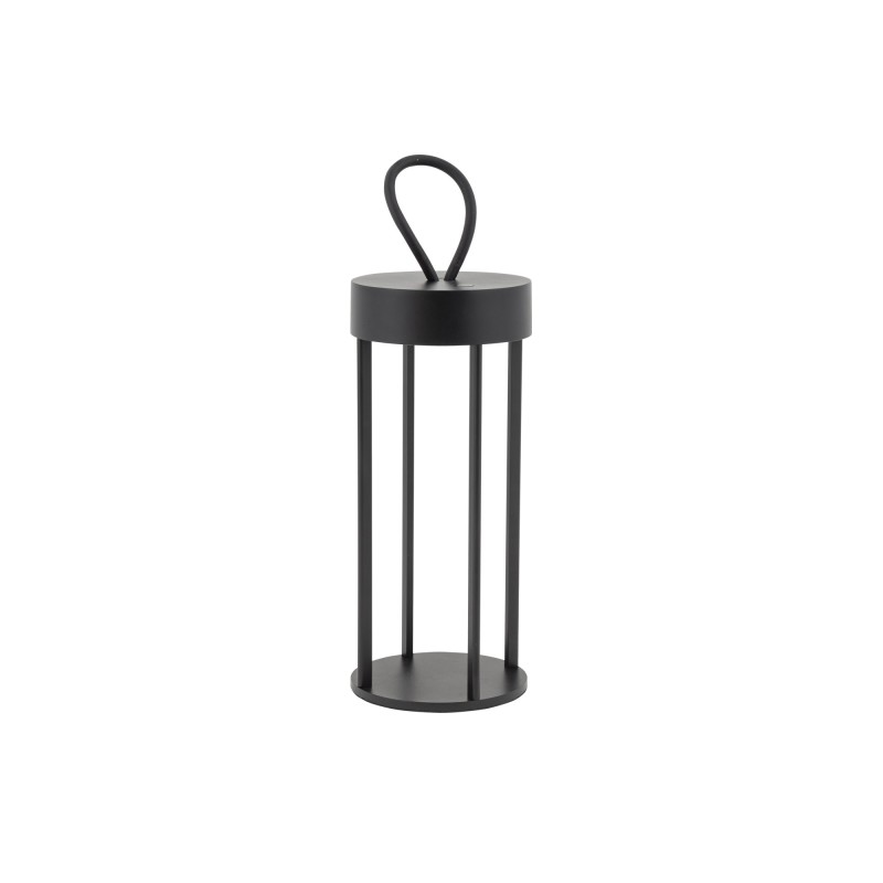 Stalinis lauko šviestuvas NALA LED 4W 2700K IP54 Juoda