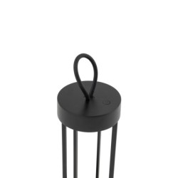 Stalinis lauko šviestuvas NALA LED 4W 2700K IP54 Juoda