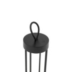Stalinis lauko šviestuvas NALA LED 4W 2700K IP54 Juoda