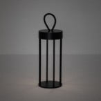 Stalinis lauko šviestuvas NALA LED 4W 2700K IP54 Juoda