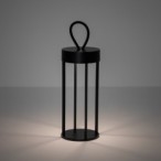 Stalinis lauko šviestuvas NALA LED 4W 2700K IP54 Juoda