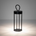 Stalinis lauko šviestuvas NALA LED 4W 2700K IP54 Juoda