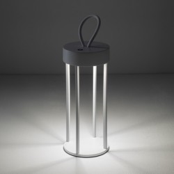 Stalinis lauko šviestuvas NALA LED 4W 2700K IP54 Balta
