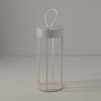 Stalinis lauko šviestuvas NALA LED 4W 2700K IP54 Balta