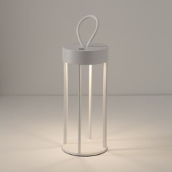 Stalinis lauko šviestuvas NALA LED 4W 2700K IP54 Balta