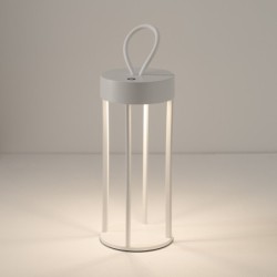 Stalinis lauko šviestuvas NALA LED 4W 2700K IP54 Balta