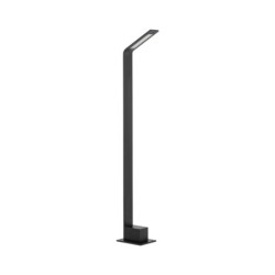 Pastatomas lauko šviestuvas SLIM LED LED 7W 3000K IP54 Juoda