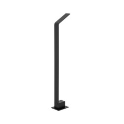 Pastatomas lauko šviestuvas SLIM LED LED 7W 3000K IP54 Juoda