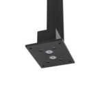 Pastatomas lauko šviestuvas SLIM LED LED 7W 3000K IP54 Juoda