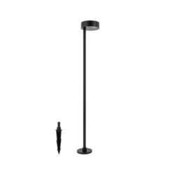 Įsmeigiamas lauko šviestuvas RUBY LED LED 7W 3000K IP54 Juoda