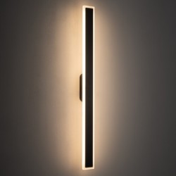 Sieninis lauko šviestuvas ISLA LED LED 22W 3000K IP54 Juoda