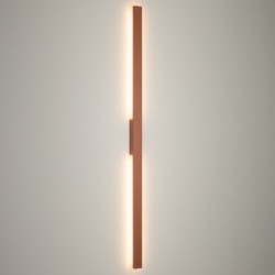 Sieninis lauko šviestuvas DEMI LED L LED 24W 3000K IP54 Terakotos