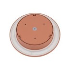 Sieninis šviestuvas ARIA LED L LED 12W 3000K IP54 Terakota