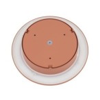 Sieninis lauko šviestuvas ARIA LED XL LED 15W 3000K IP54 Terakotos