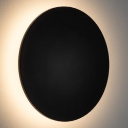 Sieninis lauko šviestuvas ARIA LED XL LED 15W 3000K IP54 Juoda